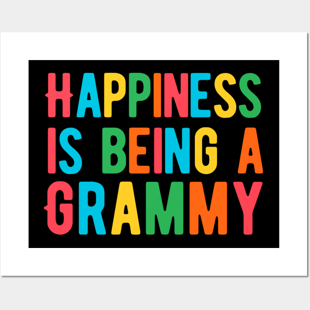 Happiness is being a Grammy Wall Art by Alennomacomicart